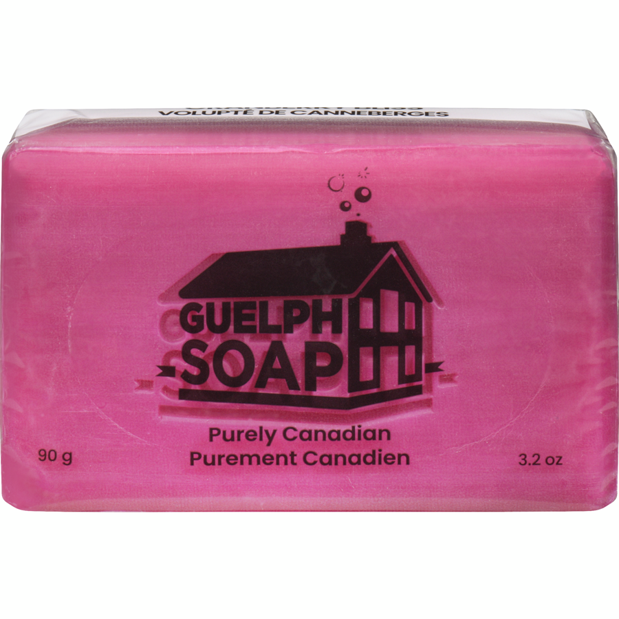 Guelph Soap - Cranberry Bliss Bar Soap - 90g