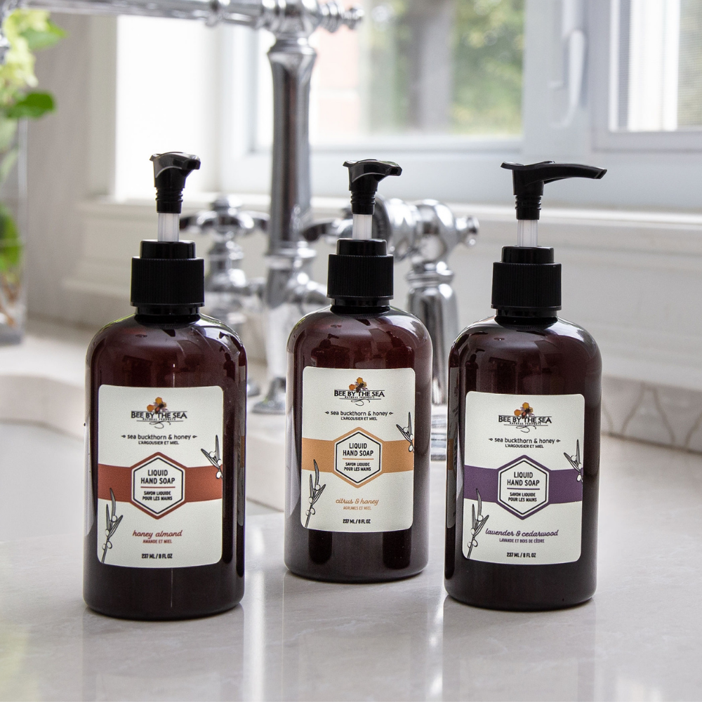 Bee By The Sea - Liquid Hand Soap  Honey Almond - 237ml