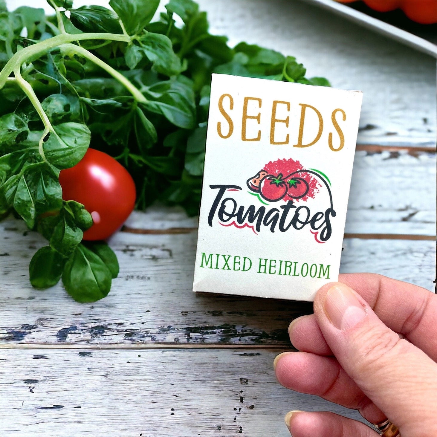 Fuschia Designs Shop - Heirloom Tomato Starter Kit: Grow Your Own Heritage Tomatoes