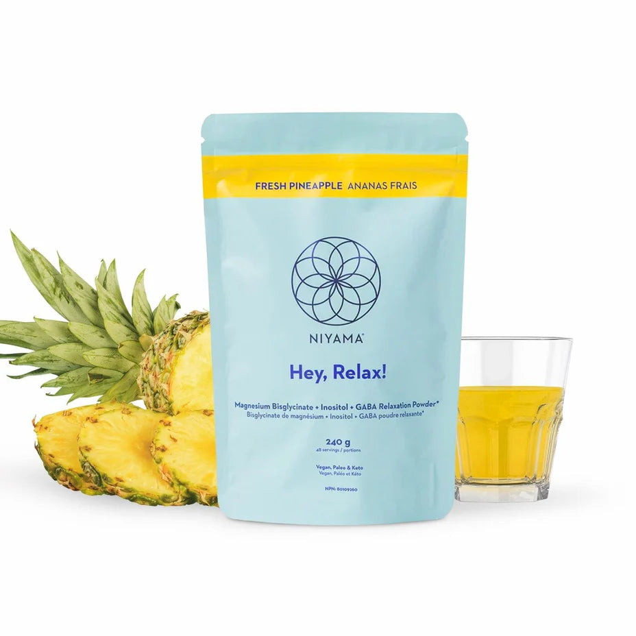 Niyama - Hey Relax Magnesium Glycinate Powder - 48 Servings