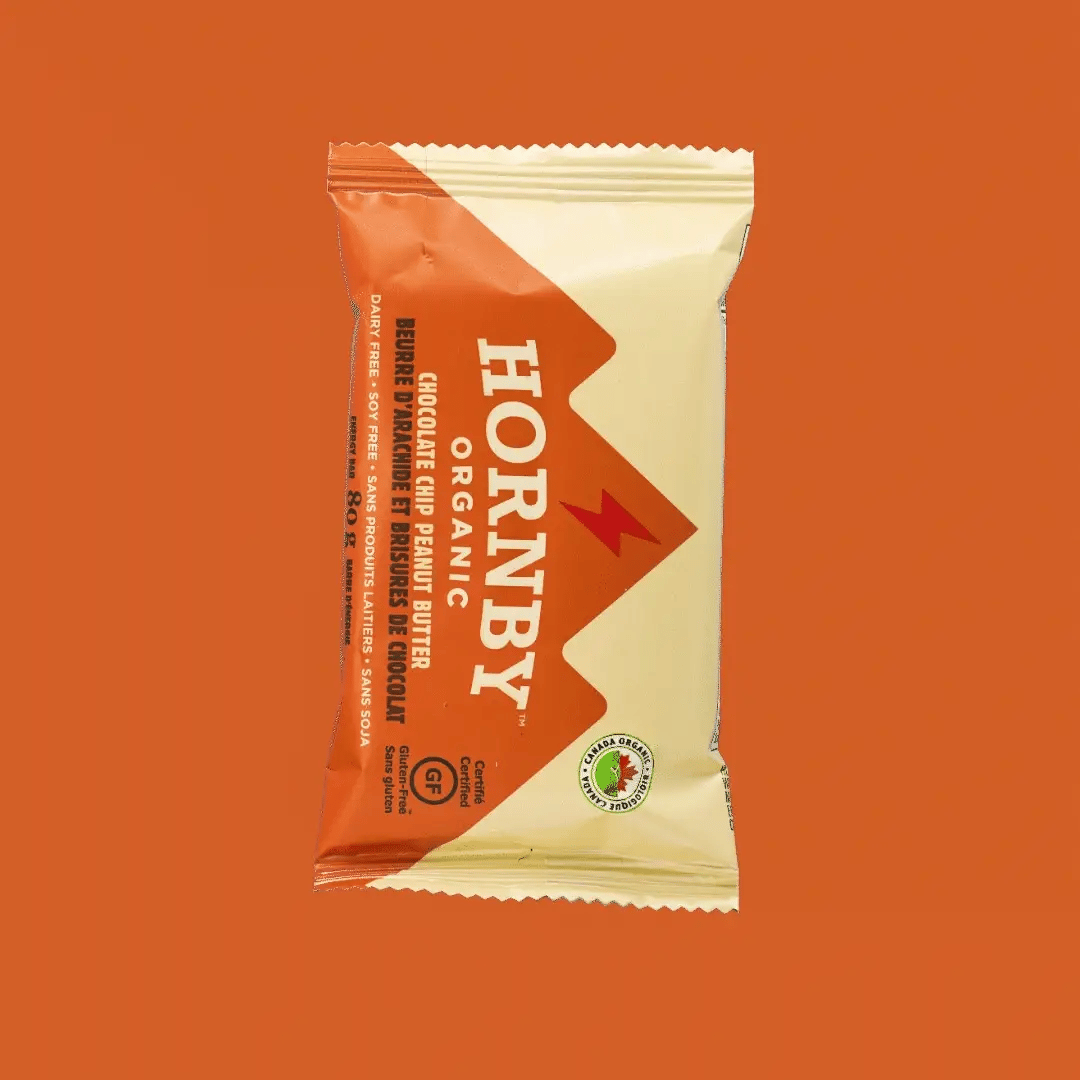 Hornby Organic - Chocolate Chip Peanut Butter Energy Bar - 80g