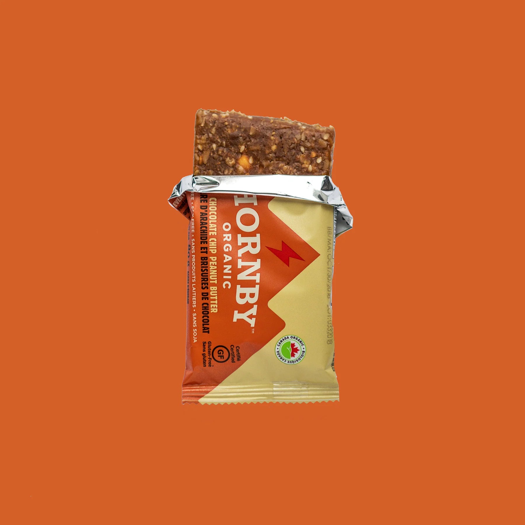 Hornby Organic - Chocolate Chip Peanut Butter Energy Bar - 80g