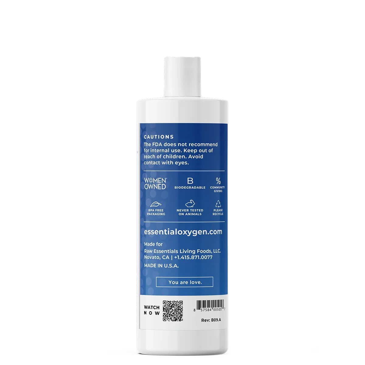Essential Oxygen - Food Grade Hydrogen Peroxide 3%