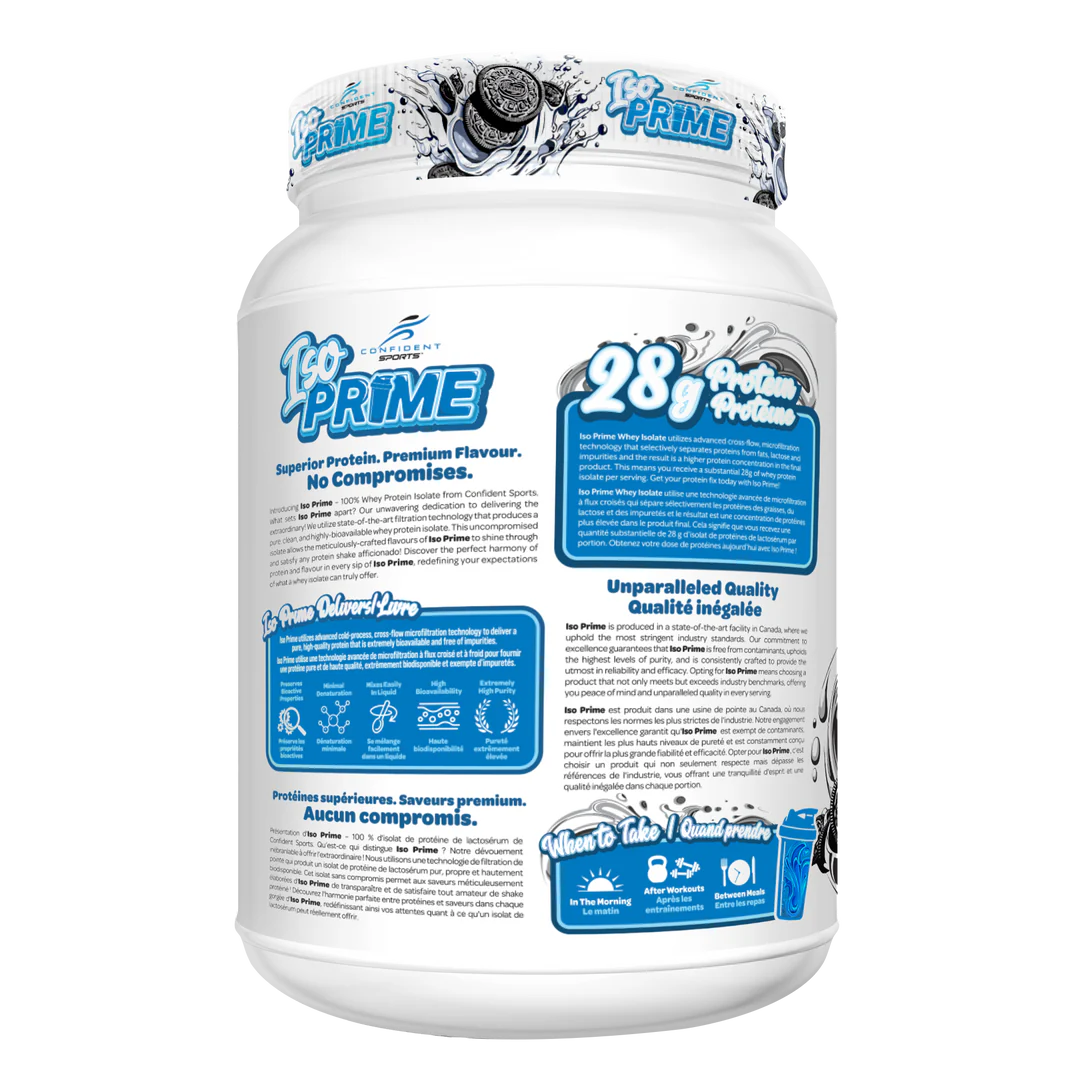 Confident Sports - ISO Prime Protein Isolate Powder - 907g