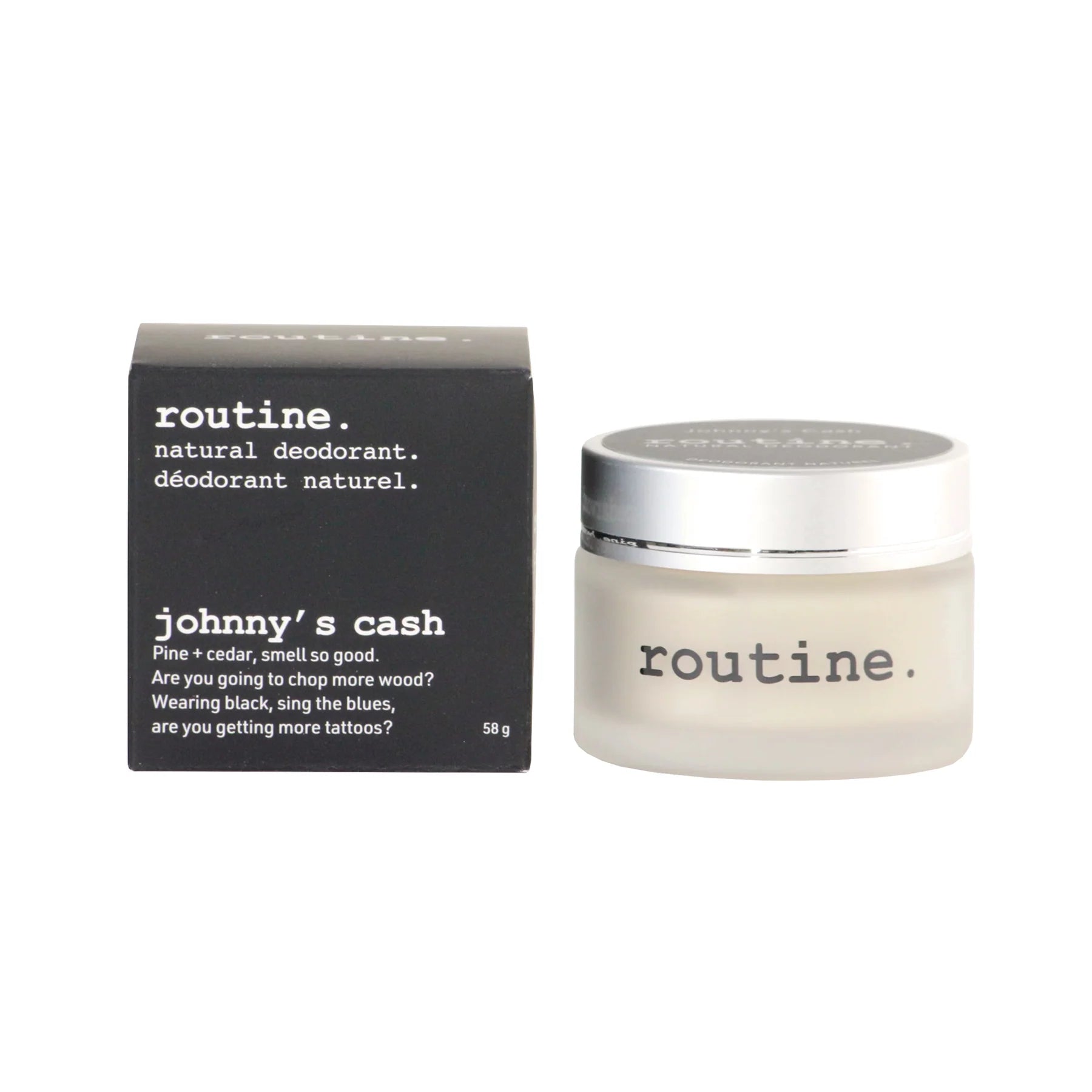 Routine - Johnny's Cash Deodorant - Jar 58g