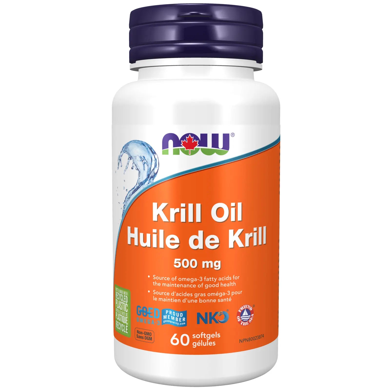 Now - Krill Oil - 500mg 120 Softgels