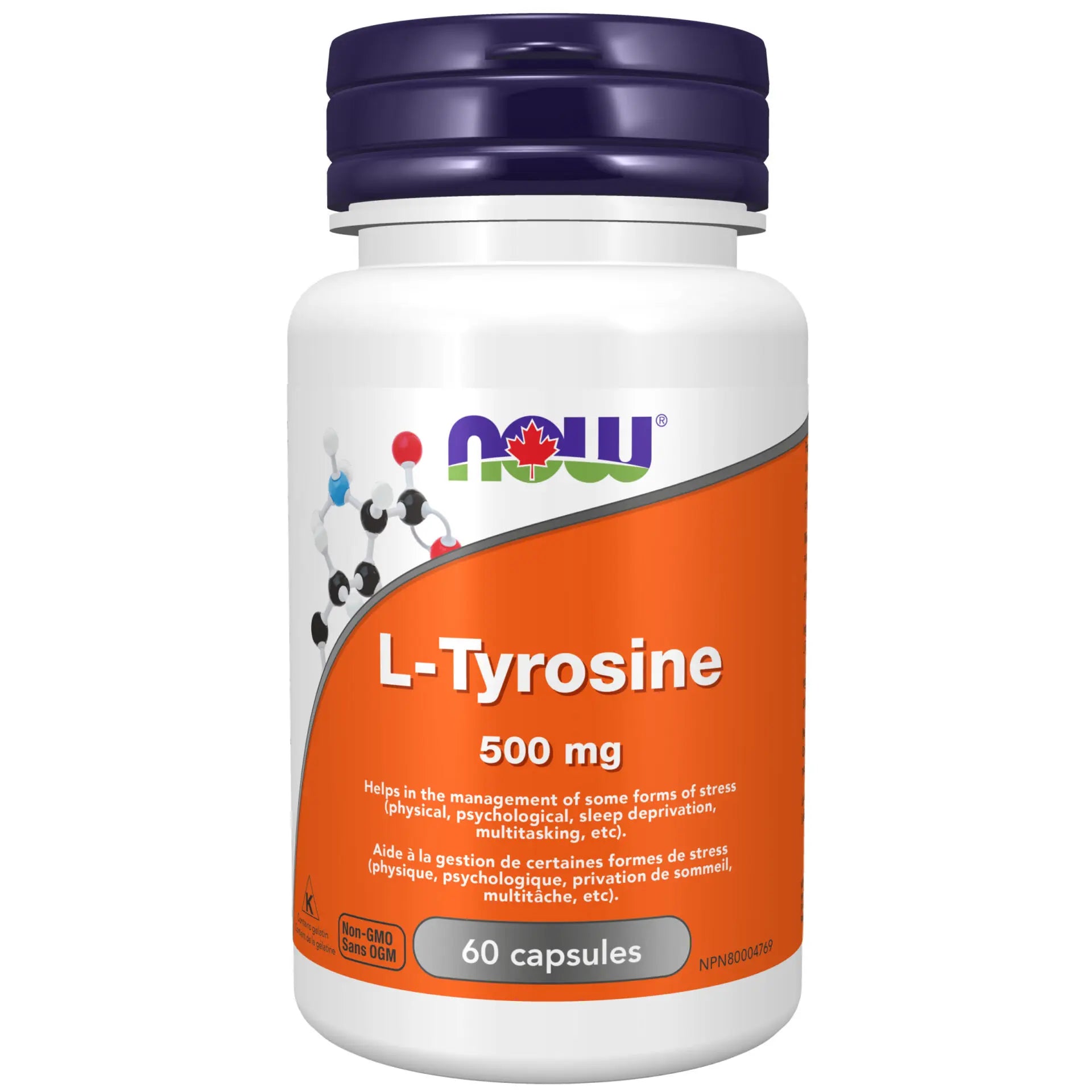 Now - L-Tyrosine - 500mg 120 Capsules