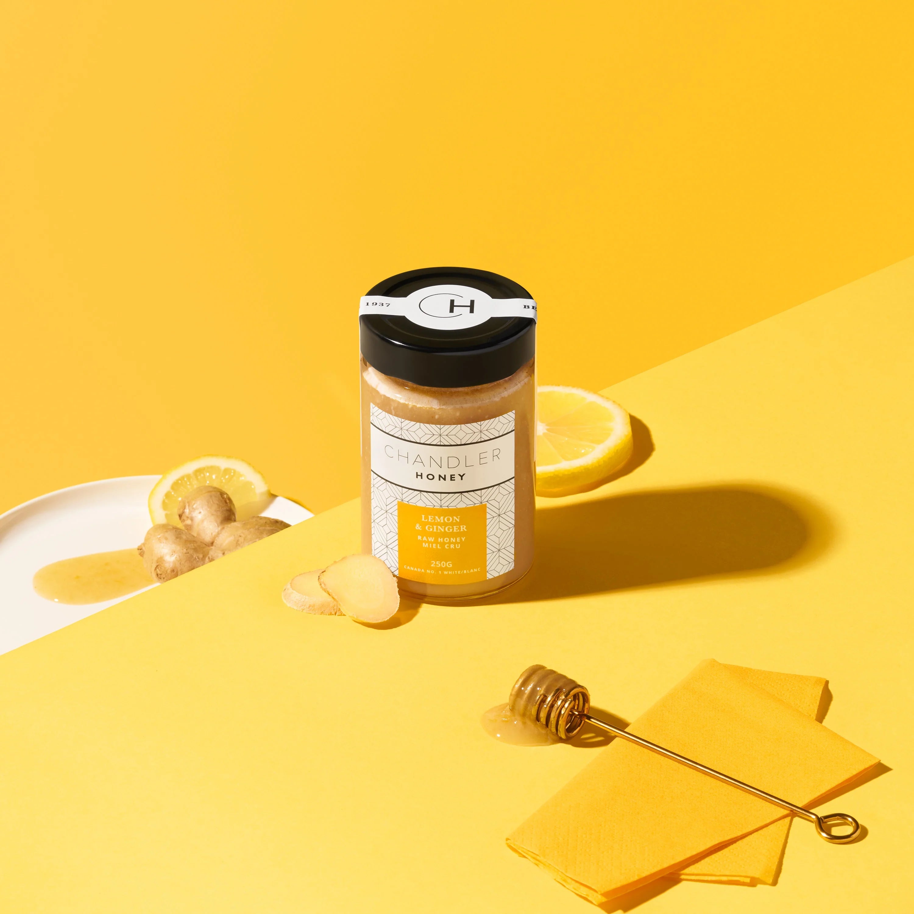 Chandler Honey - Raw Lemon & Ginger