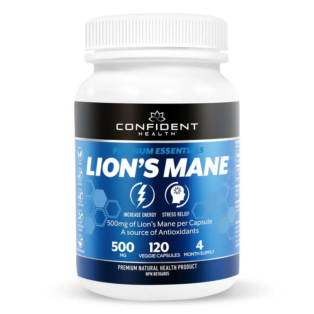 Confident Health - Lion's Mane - 500mg