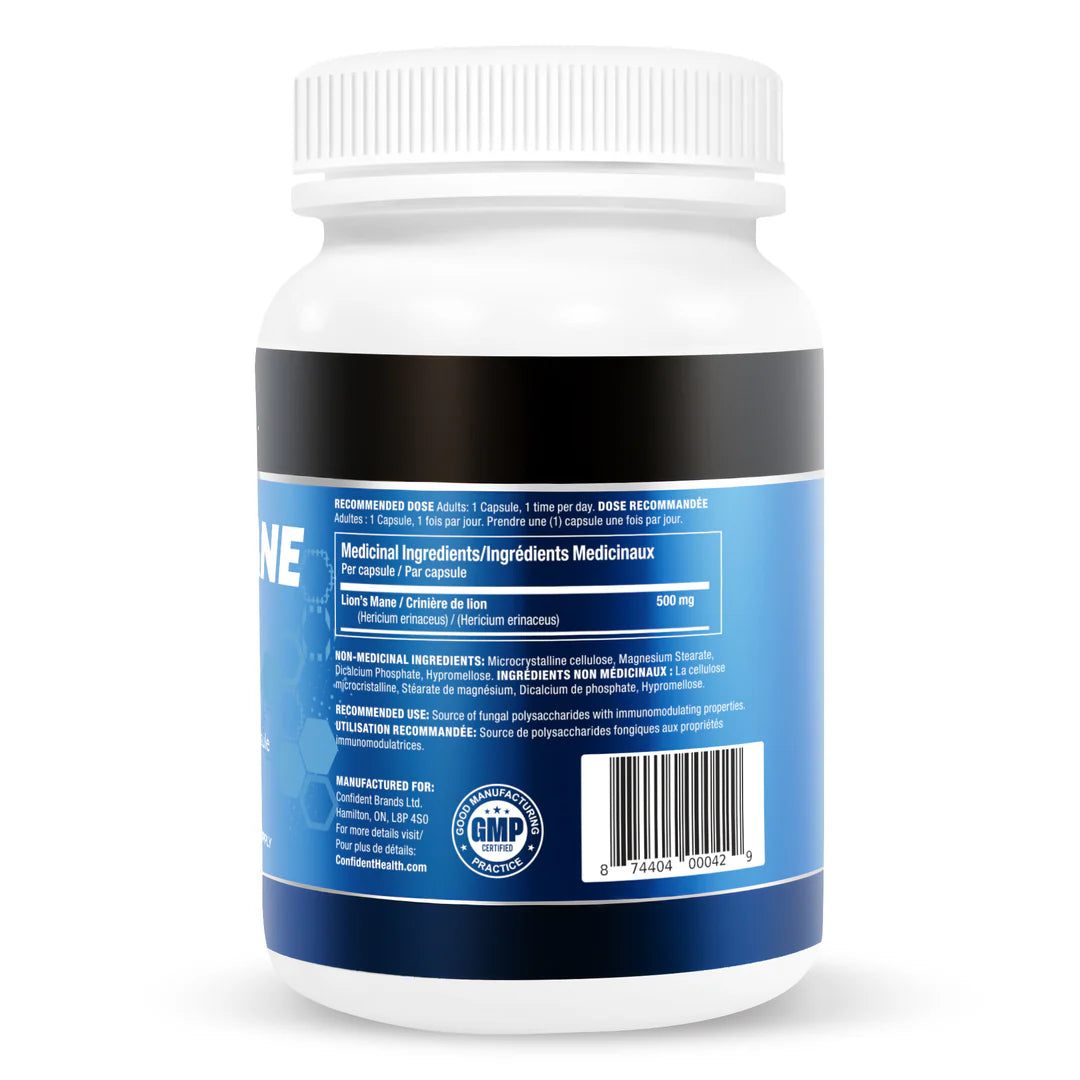 Confident Health - Lion's Mane - 500mg
