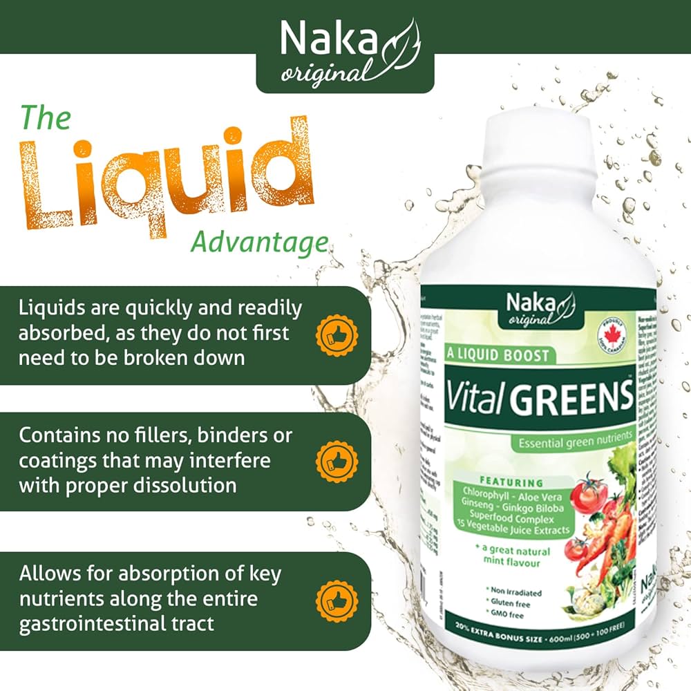 Naka - Greens Vital - 500ml
