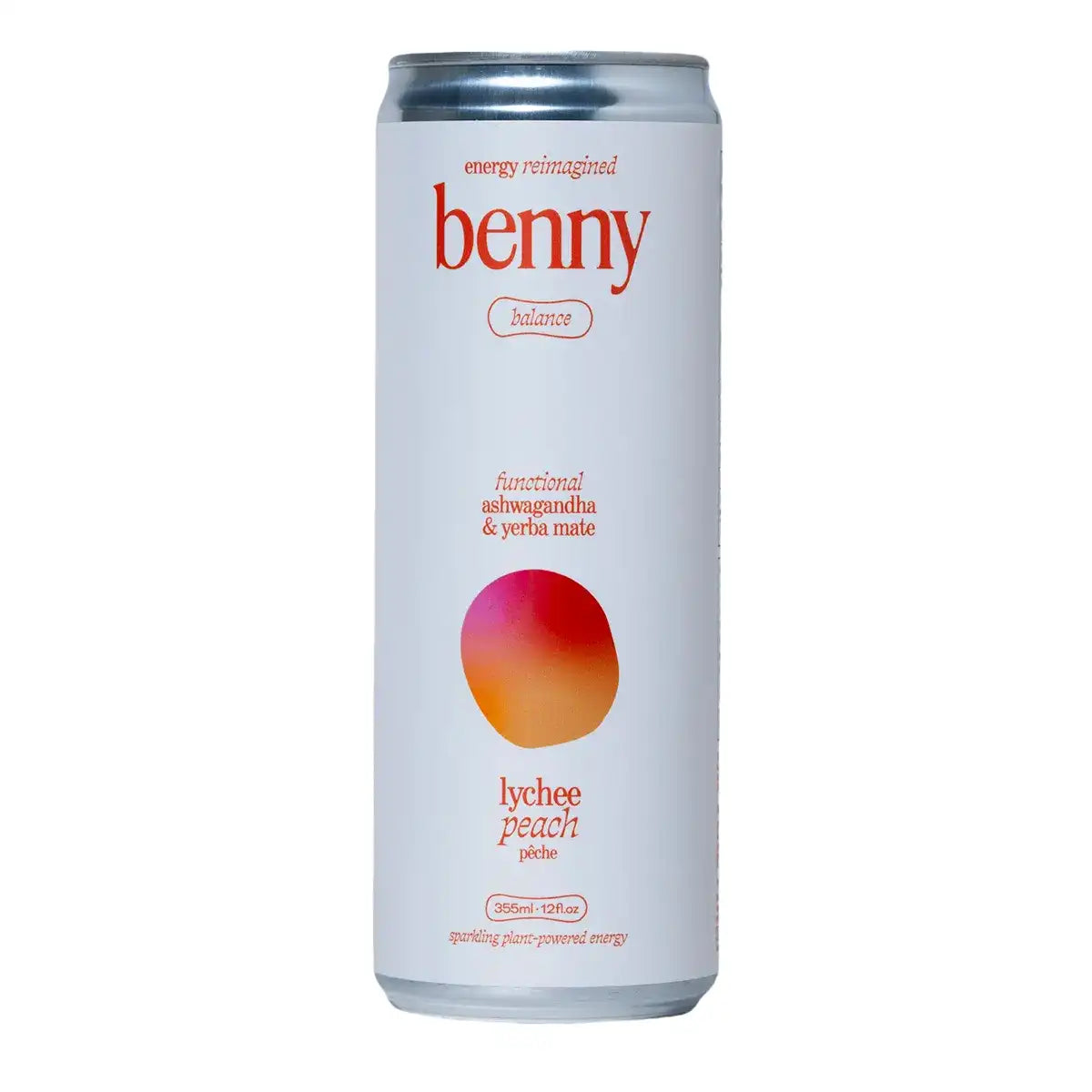 Benny - Nourishing Energy Balance Lychee Peach - 355mL