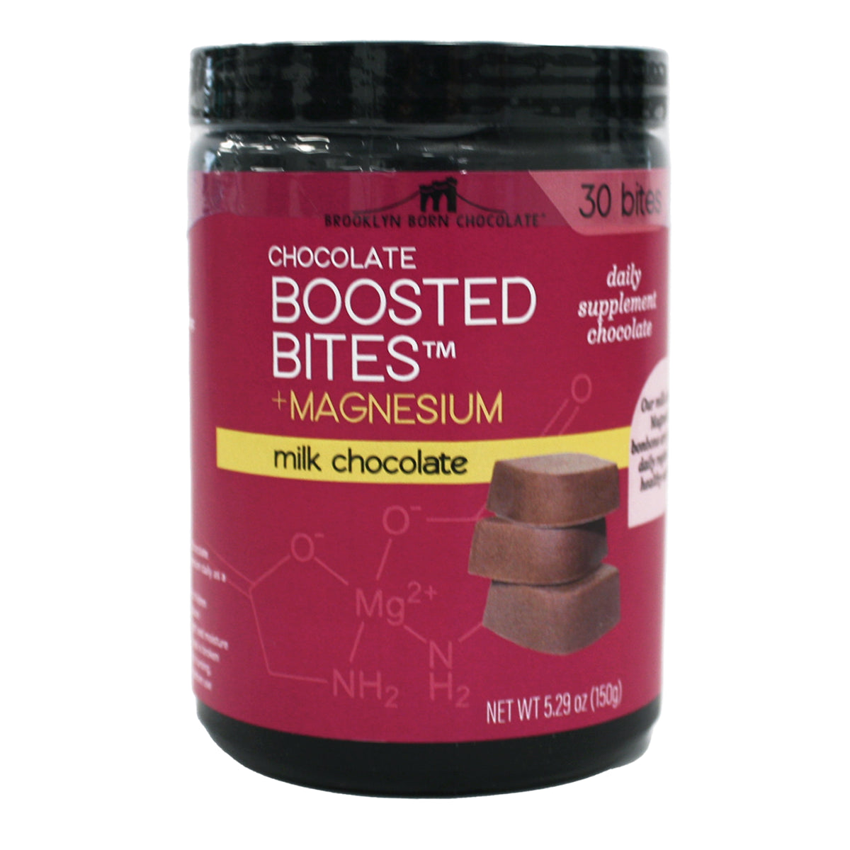 Brooklyn Born Chocolate - Boosted Bites +Magnesium 42% Milk Chocolate