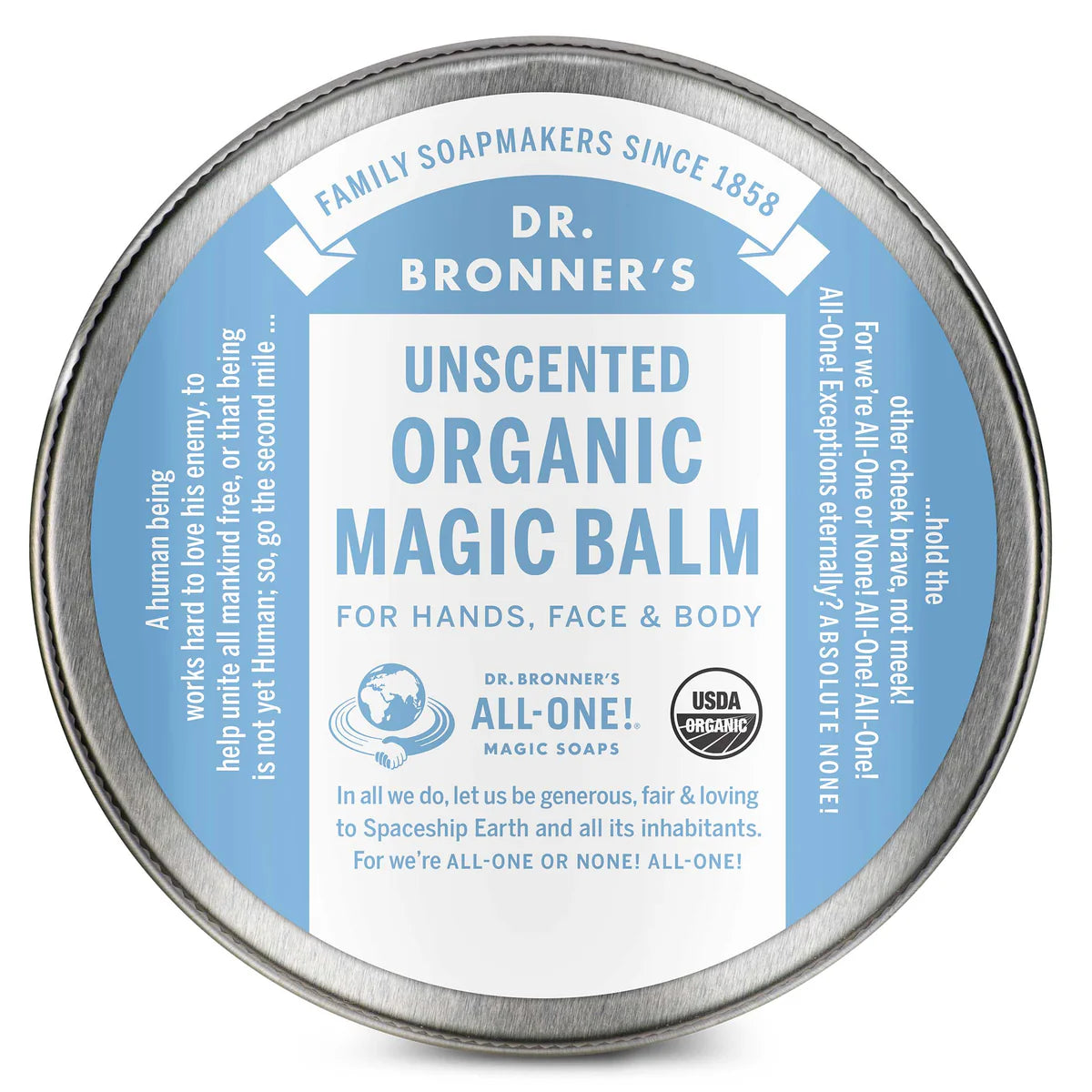 Dr Bronner's - Organic Unscented Magic Balm - 57g