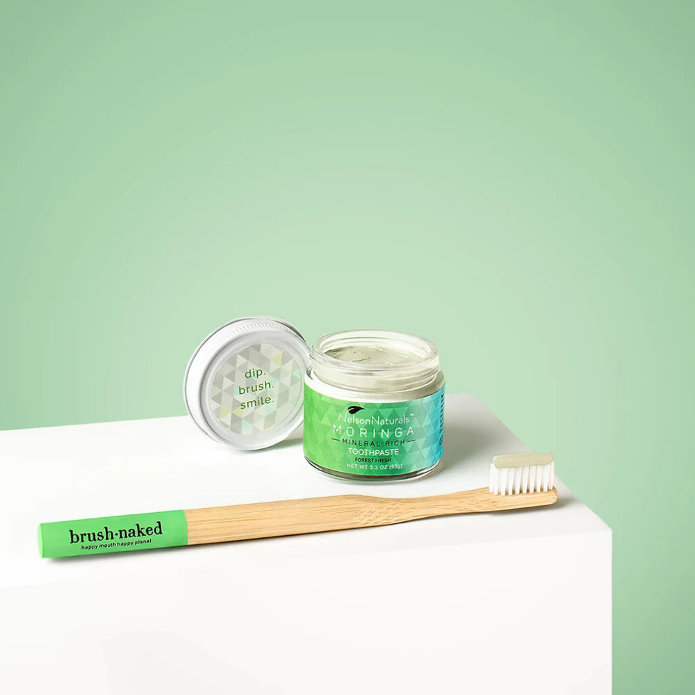 Nelson Naturals - The Original Zero Waste Toothpaste Moringa Mineral Rich - 93g
