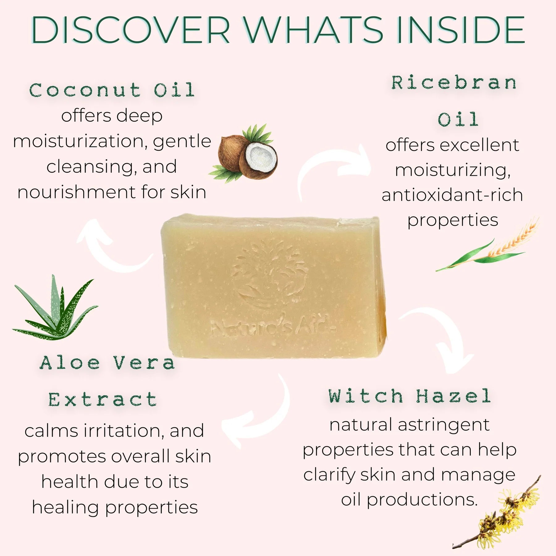 Nature's Aid - Cleanse Bar Soap - 110g