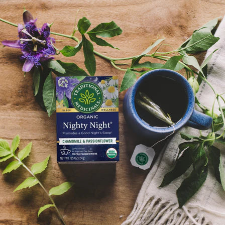 Traditional Medicinals - Organic Nighty Night Tea - 16 Tea Bags