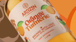 Artizen - Kombucha Orange Turmeric - 1L