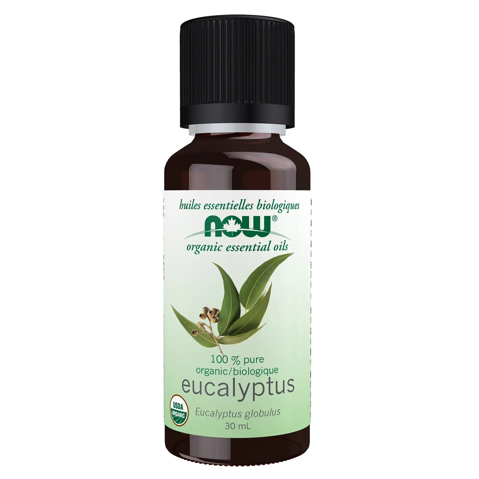 Now - Organic Eucalyptus Essential Oil - 30ml
