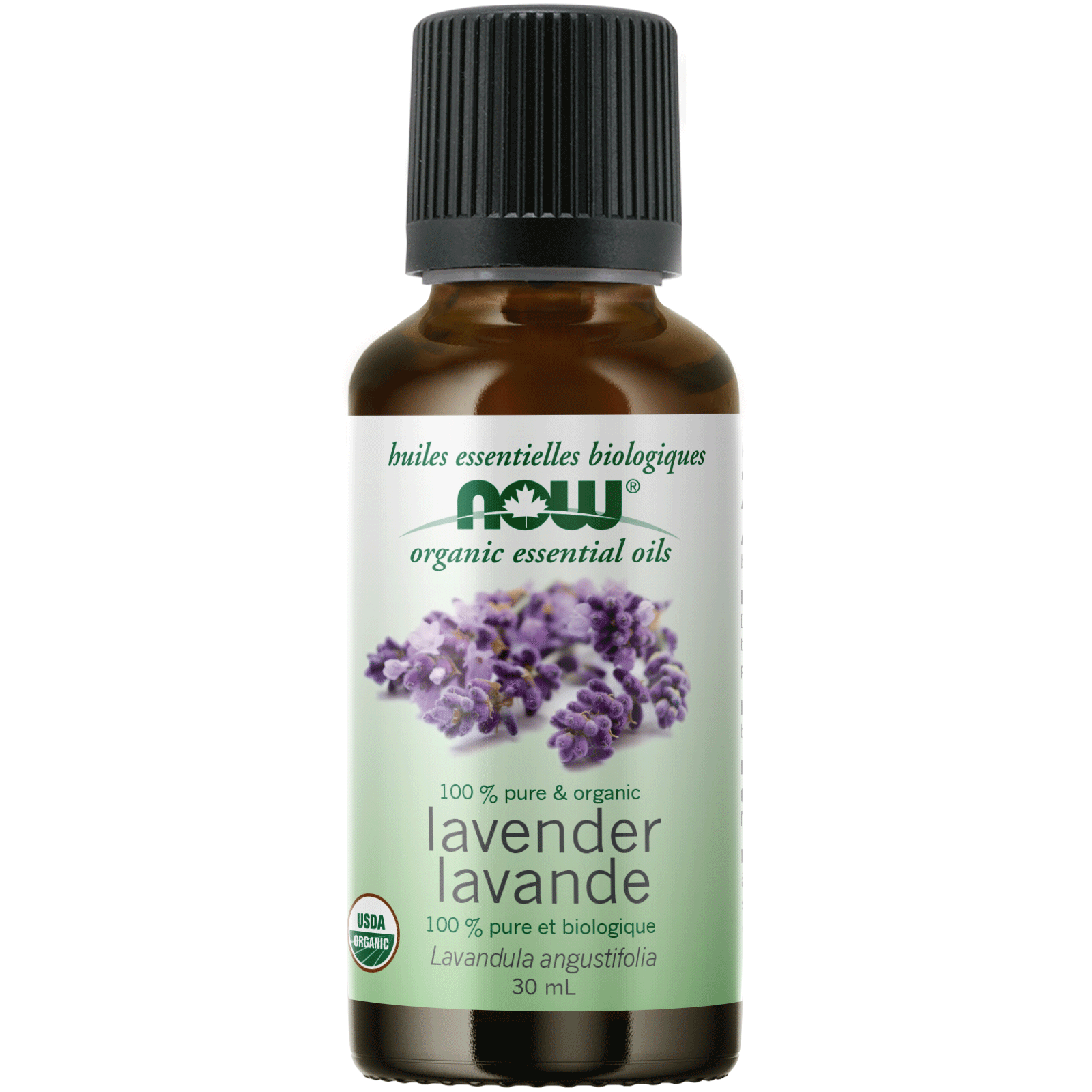 Now - Organic Lavender Essential Oil - 30ml