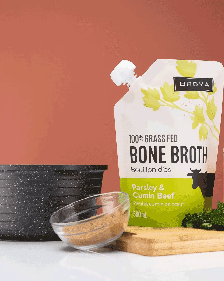 Broya - Parsley & Cumin Beef Bone Broth - 500ml