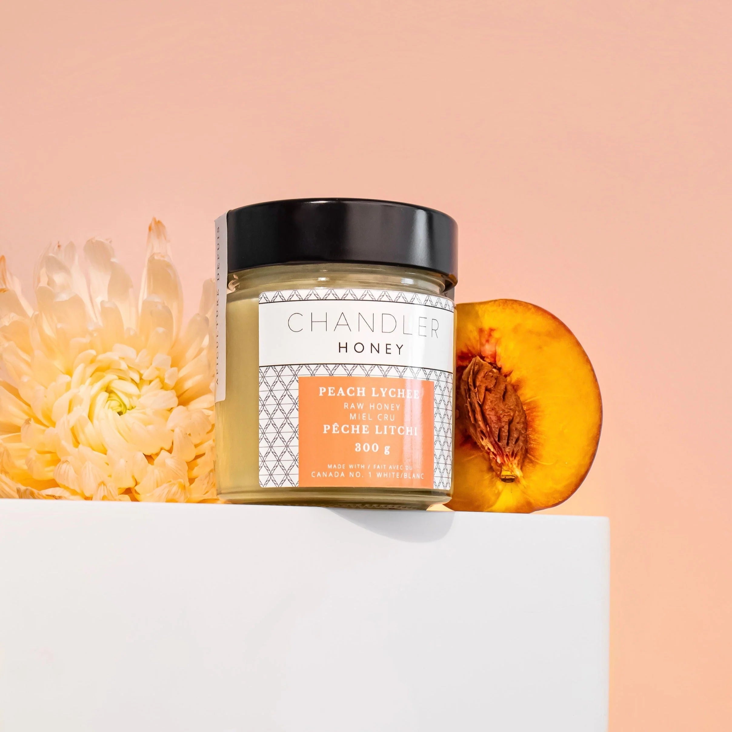Chandler Honey - Raw Peach Lychee