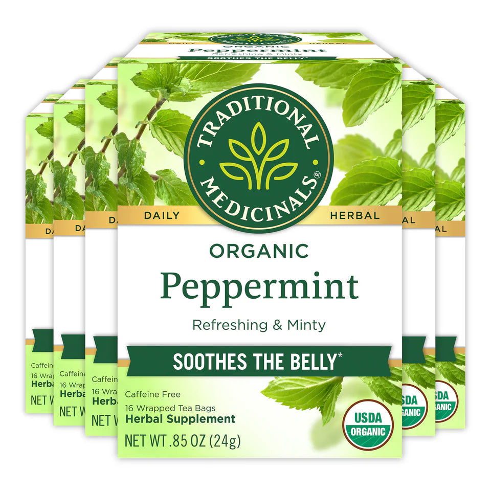 Traditional Medicinals - Organic Peppermint - 16 Tea Bags