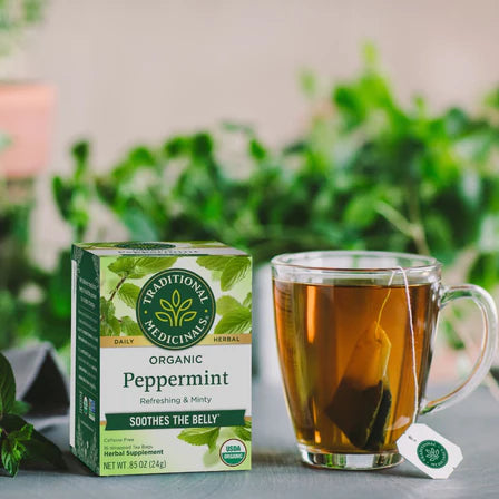 Traditional Medicinals - Organic Peppermint - 16 Tea Bags
