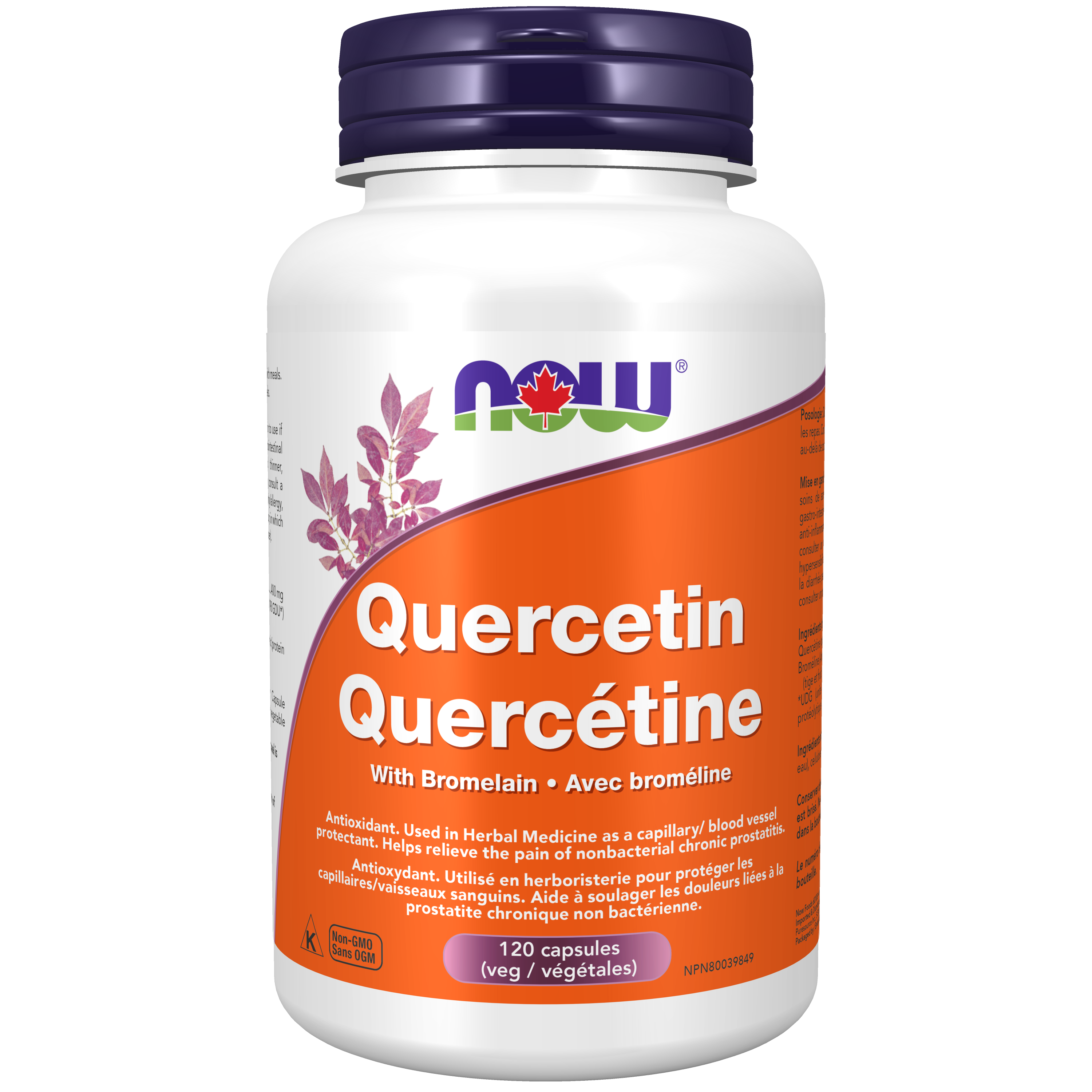 Now - Quercetin With Bromelain - Veg Capsules