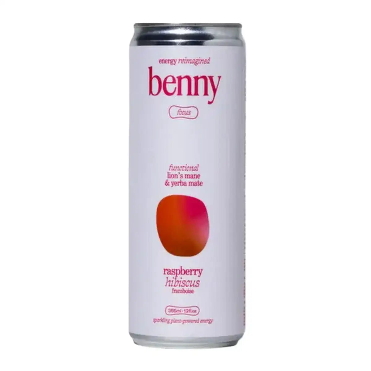Benny - Nourishing Energy Focus Raspberry Hibiscus - 355mL