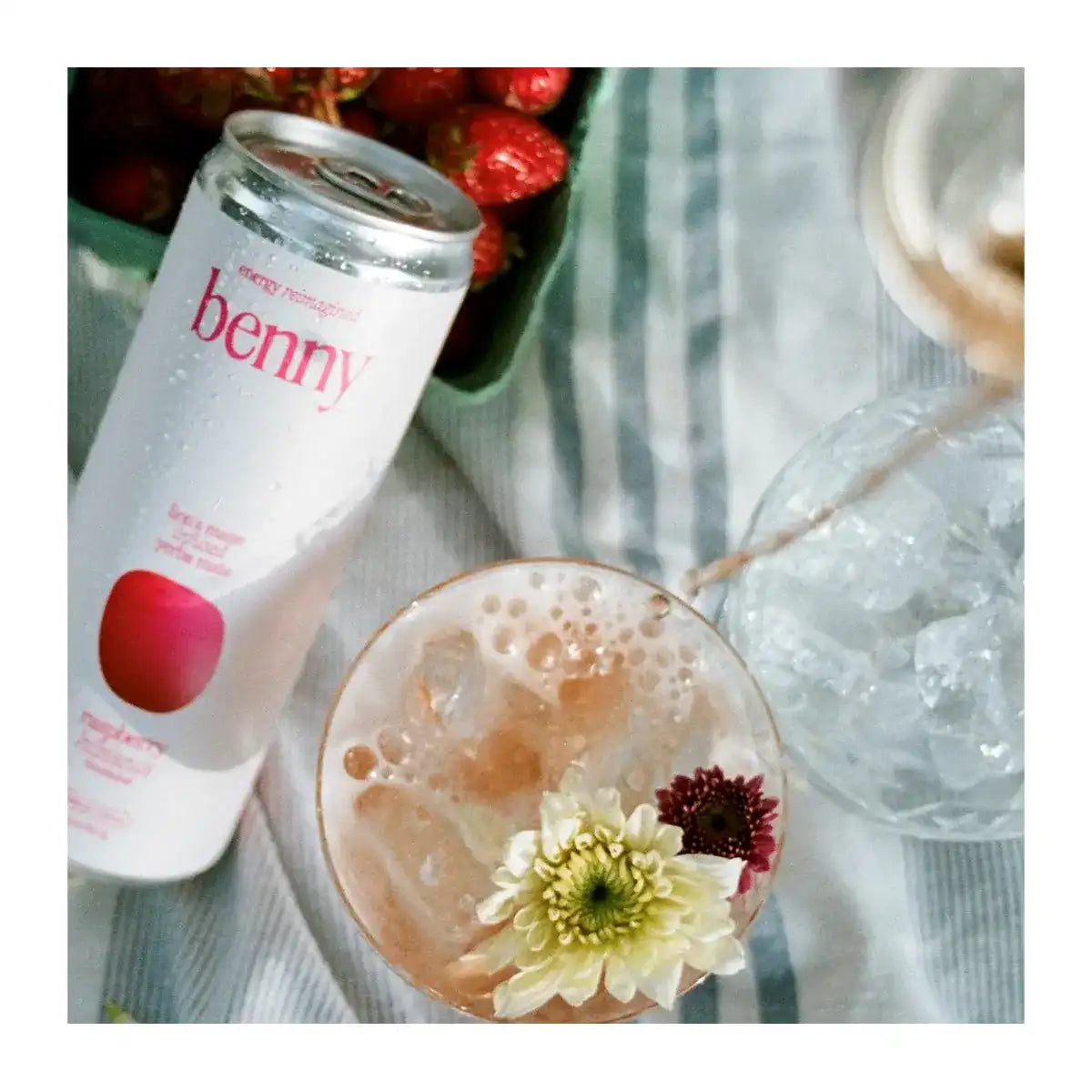 Benny - Nourishing Energy Focus Raspberry Hibiscus - 355mL