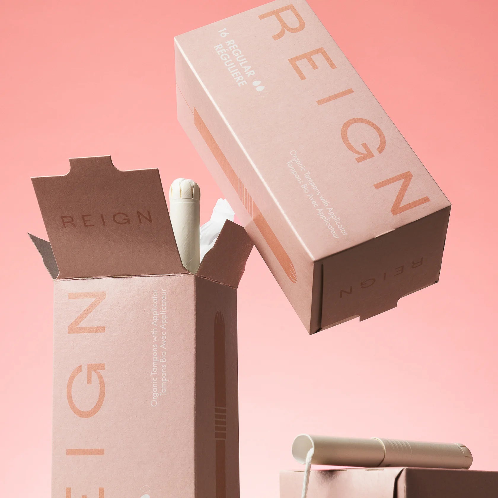Reign - Organic Applicator Tampons - 16pk