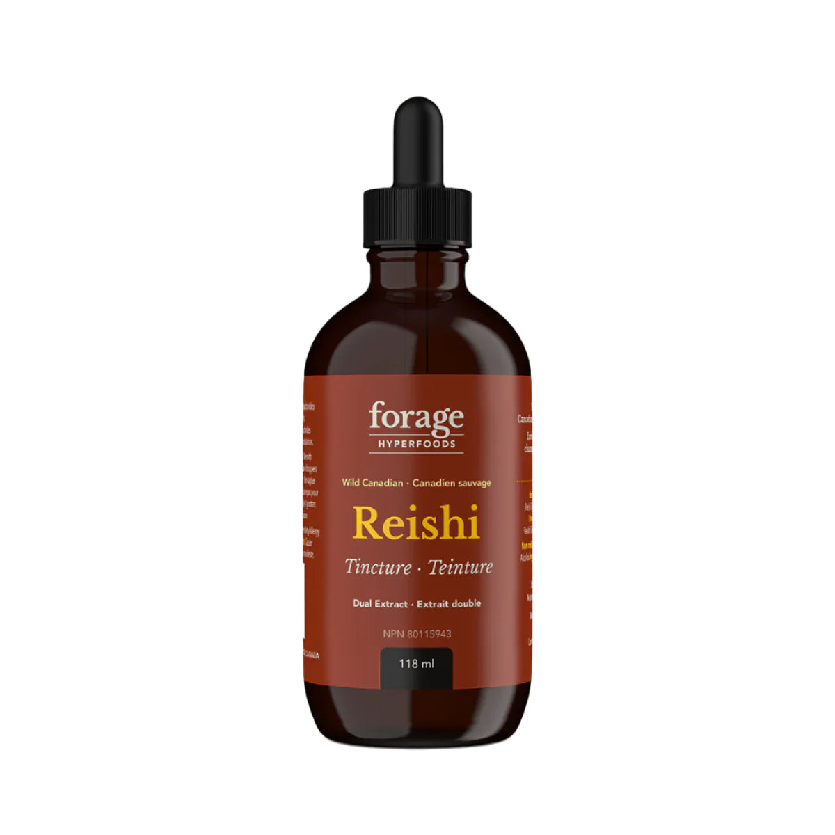 Forage Hyperfoods - Reishi Tincture - 118ml (DSLM)