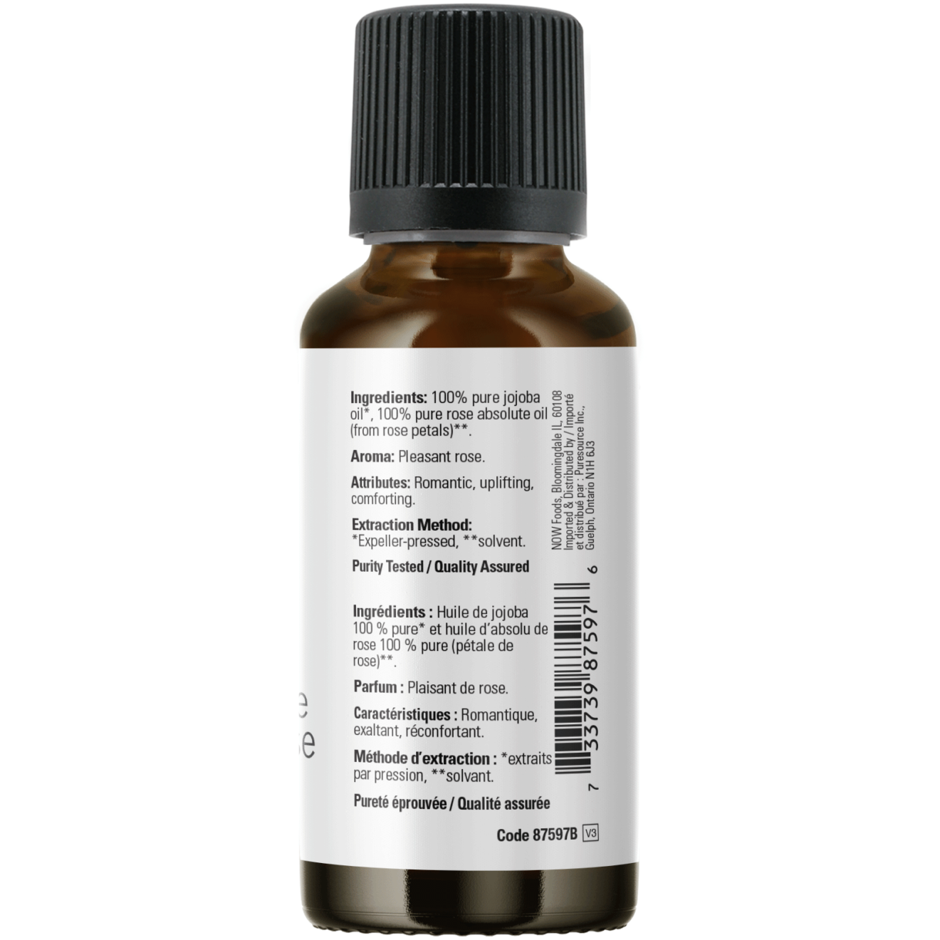 Now - Rose Absolute Essential Oil - 30ml