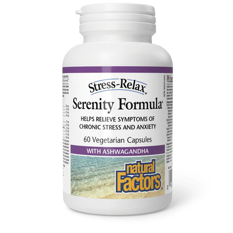 Natural Factors - Serenity Formula, Stress-Relax - 60 Veg Capsules