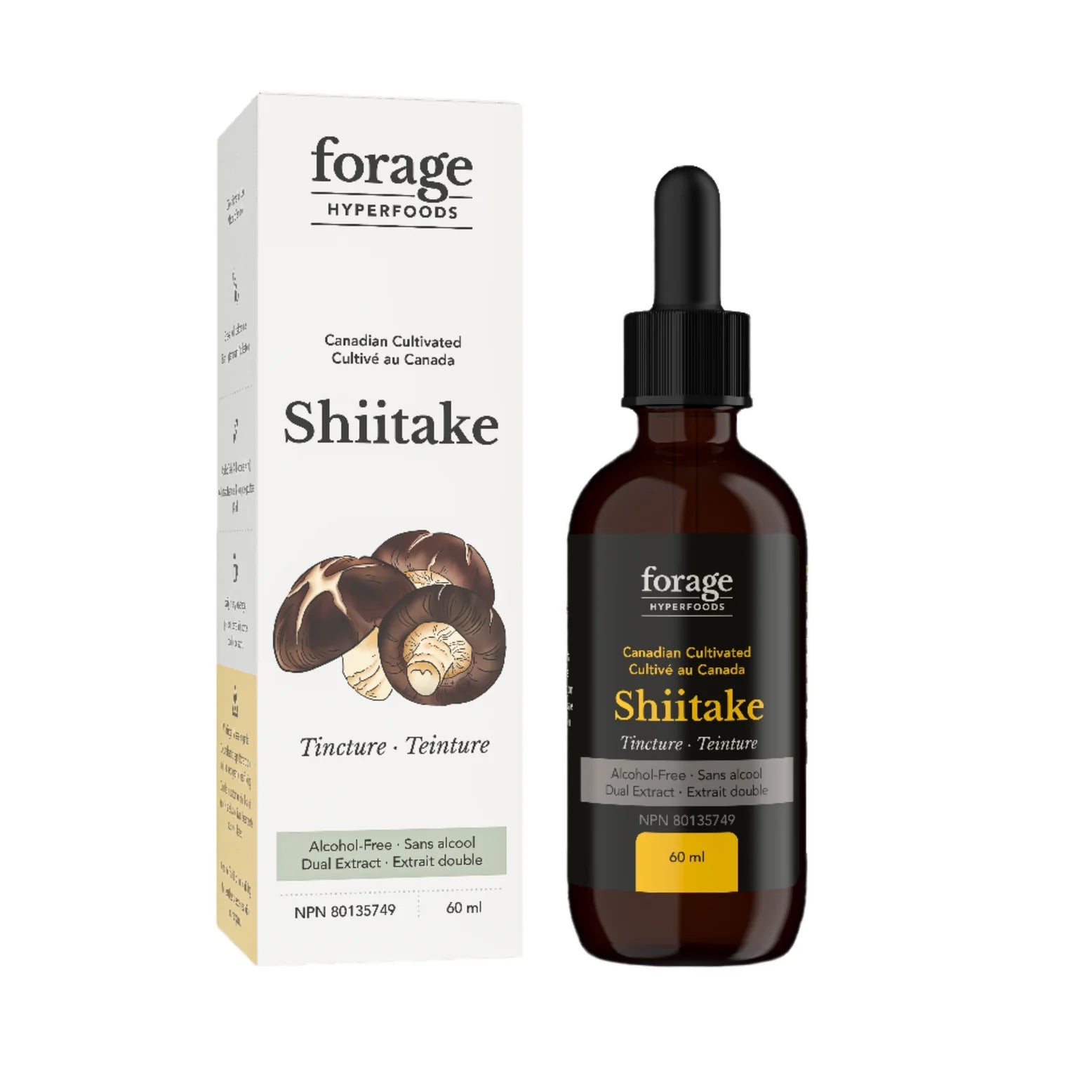 Forage Hyperfoods - Shiitake Tincture Alcohol Free - 118ml (DSLM)