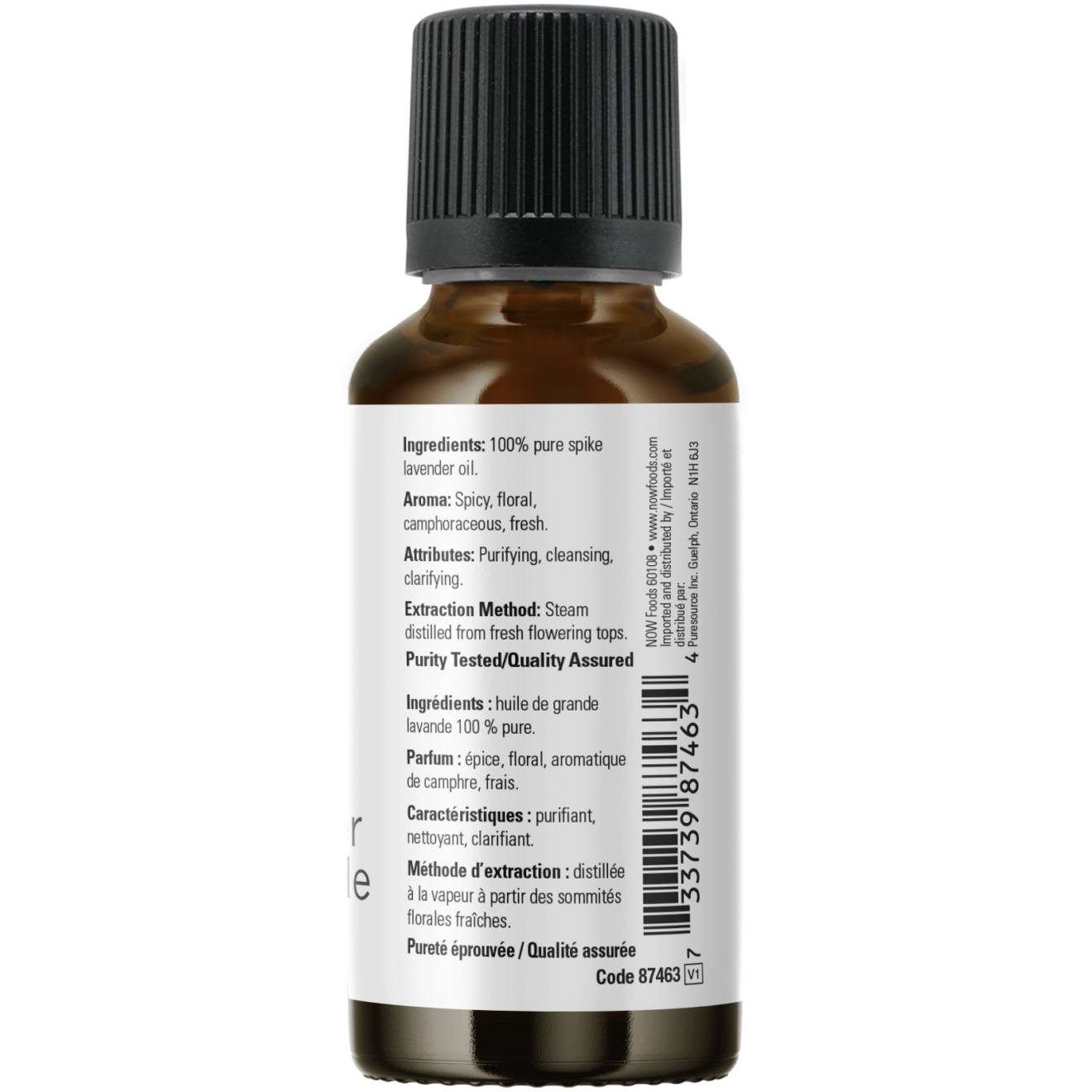 Now - Spike Lavender Essential Oil - 30ml