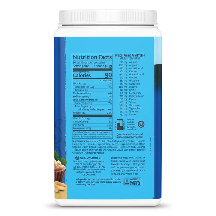 Sun Warrior Harvest - Warrior Blend Protein Keto - 750g