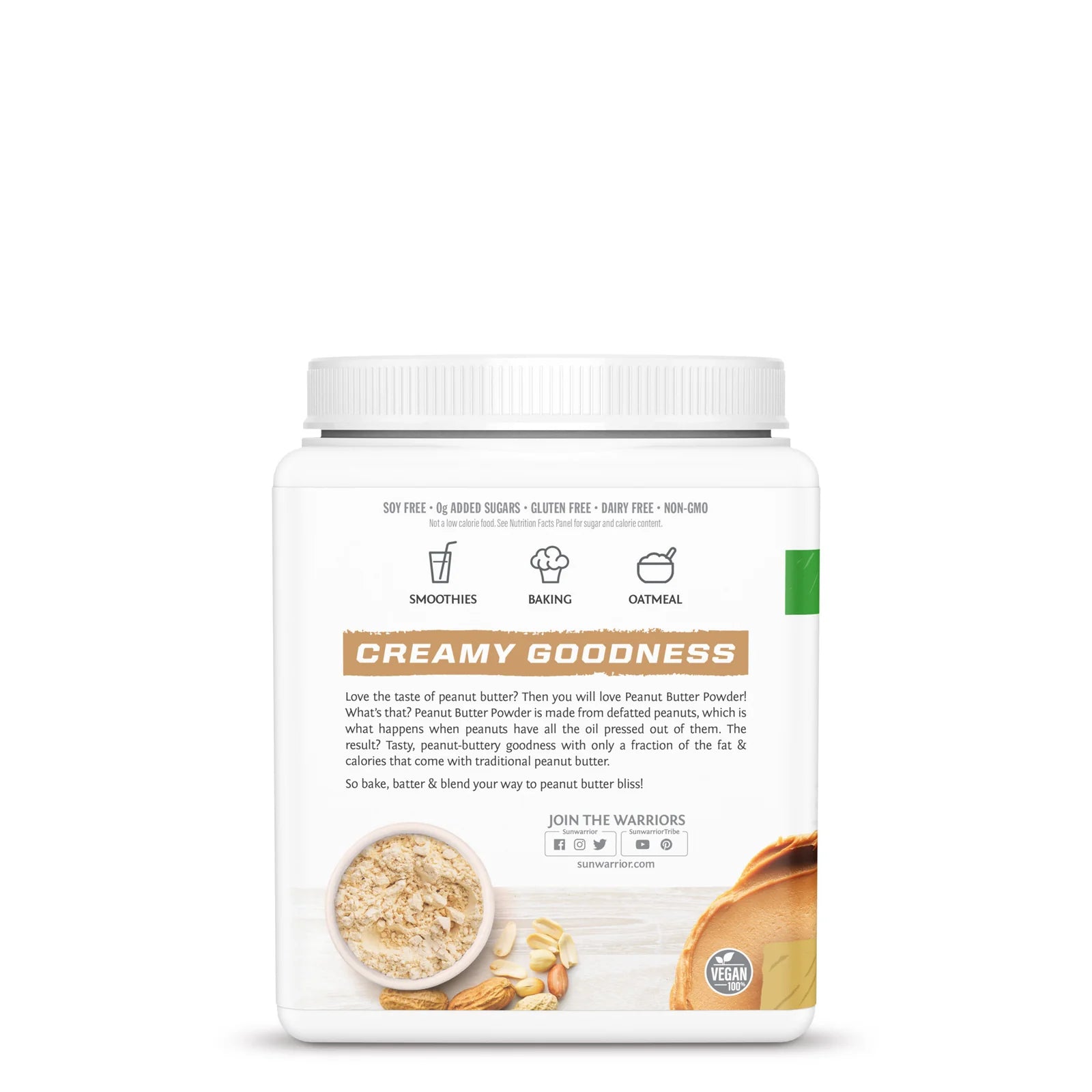 Sun Warrior Harvest - Peanut Butter Power - 600g