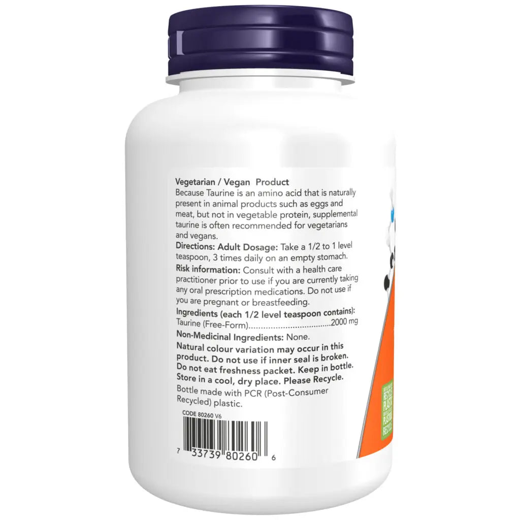 Now - Taurine - Powder 227g