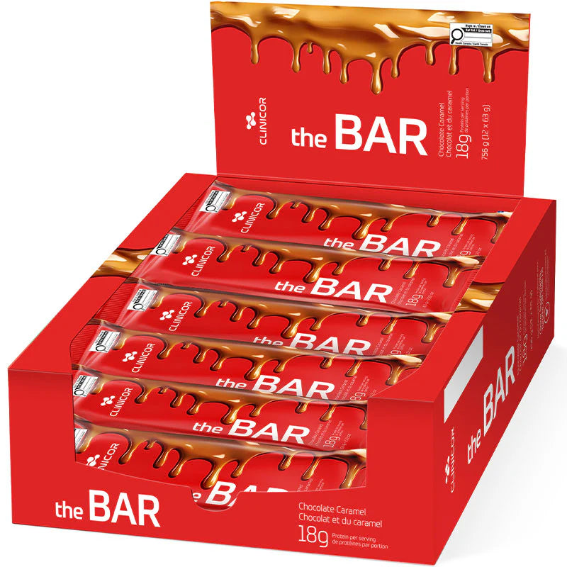 Clinicor - The Bar Protein Bar - 63g (3 Flavours) (DSLM)