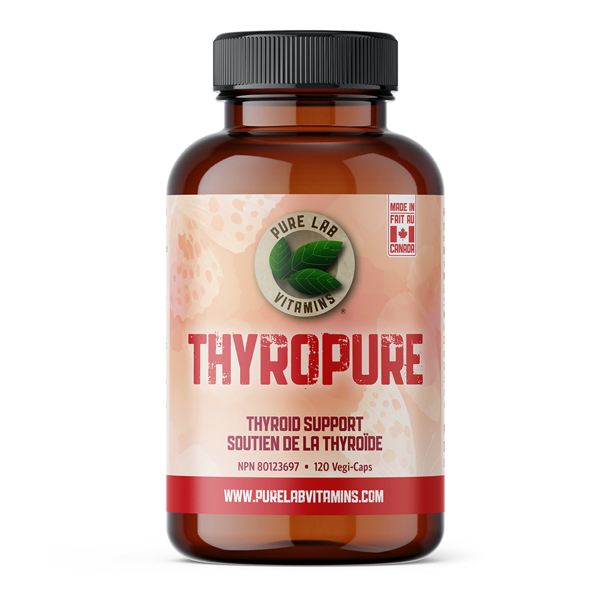 Pure Lab Vitamins - Thyropure - 120 Veg Capsules