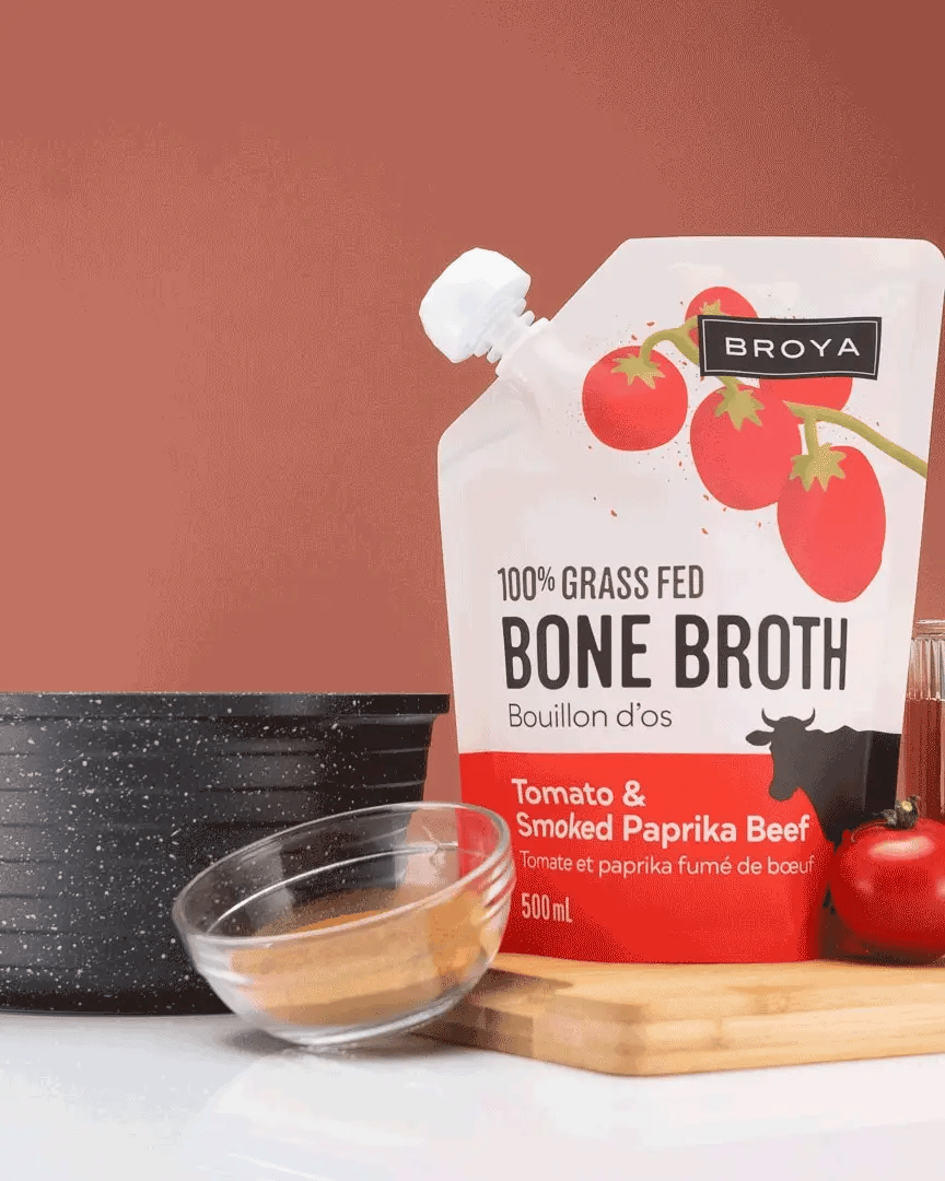Broya - Tomato & Smokes Paprika Beef Bone Broth - 500ml