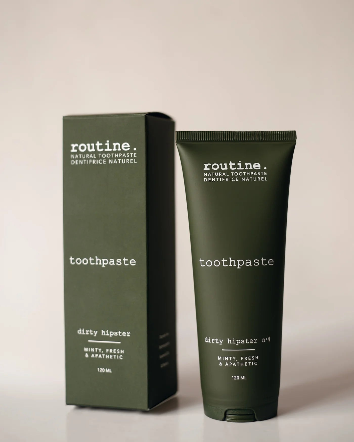 Routine - Dirty Hipster Natural Toothpaste