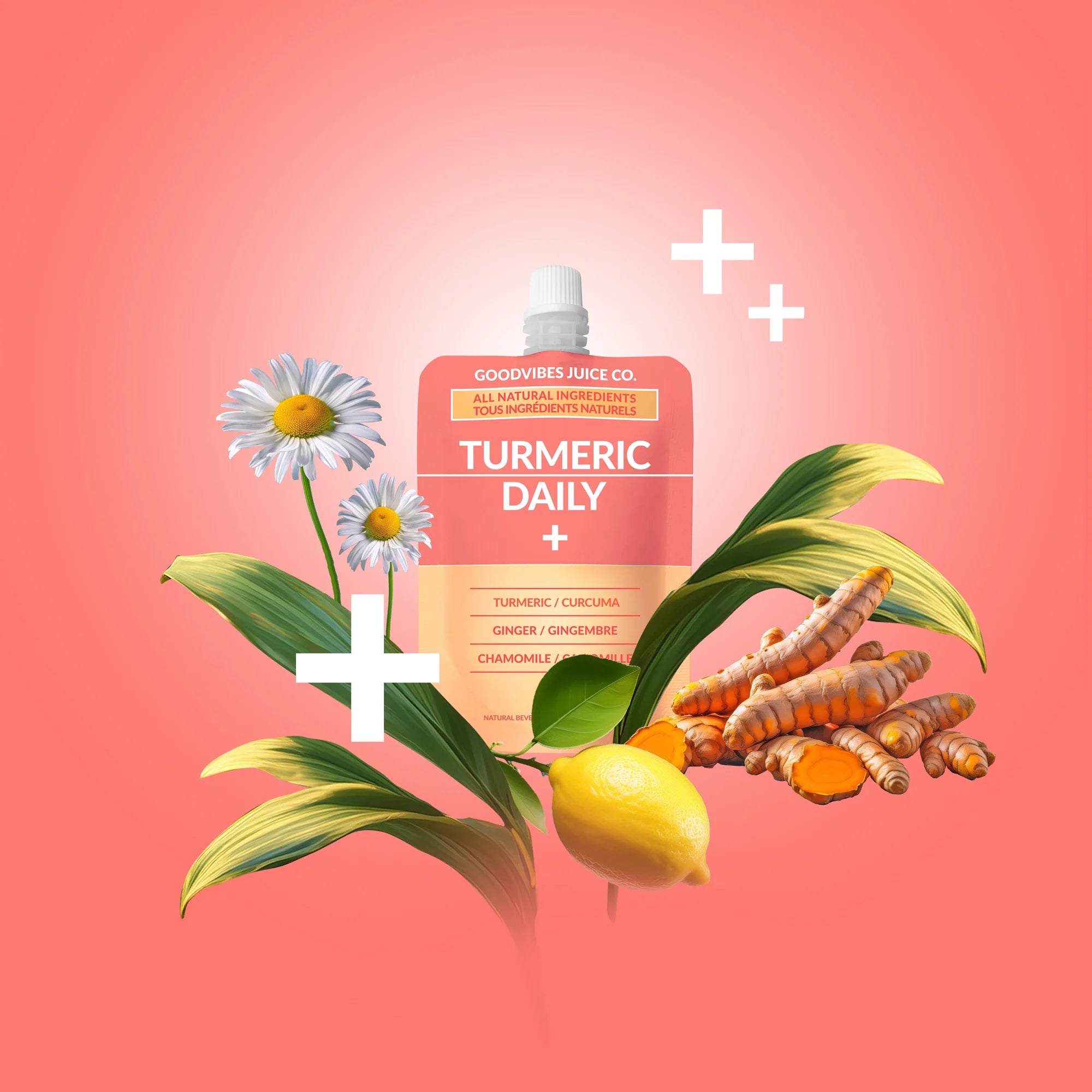 Goodvibes Juice - Shots Turmeric Daily + - 50mL