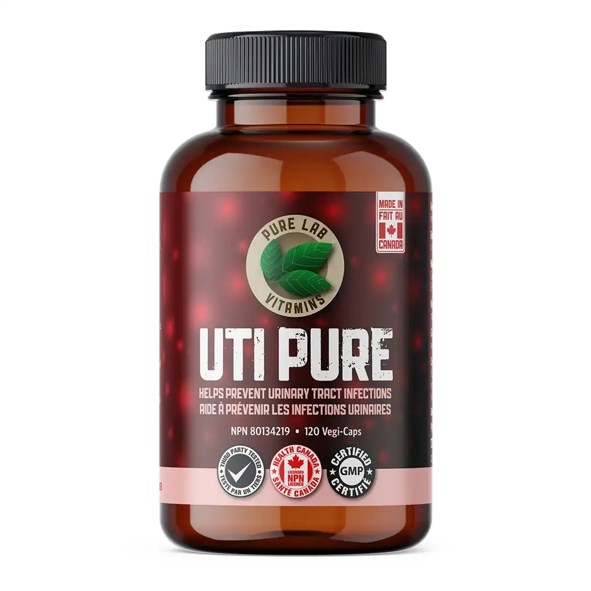 Pure Lab Vitamins - UTI Pure - 120 Veg Capsules