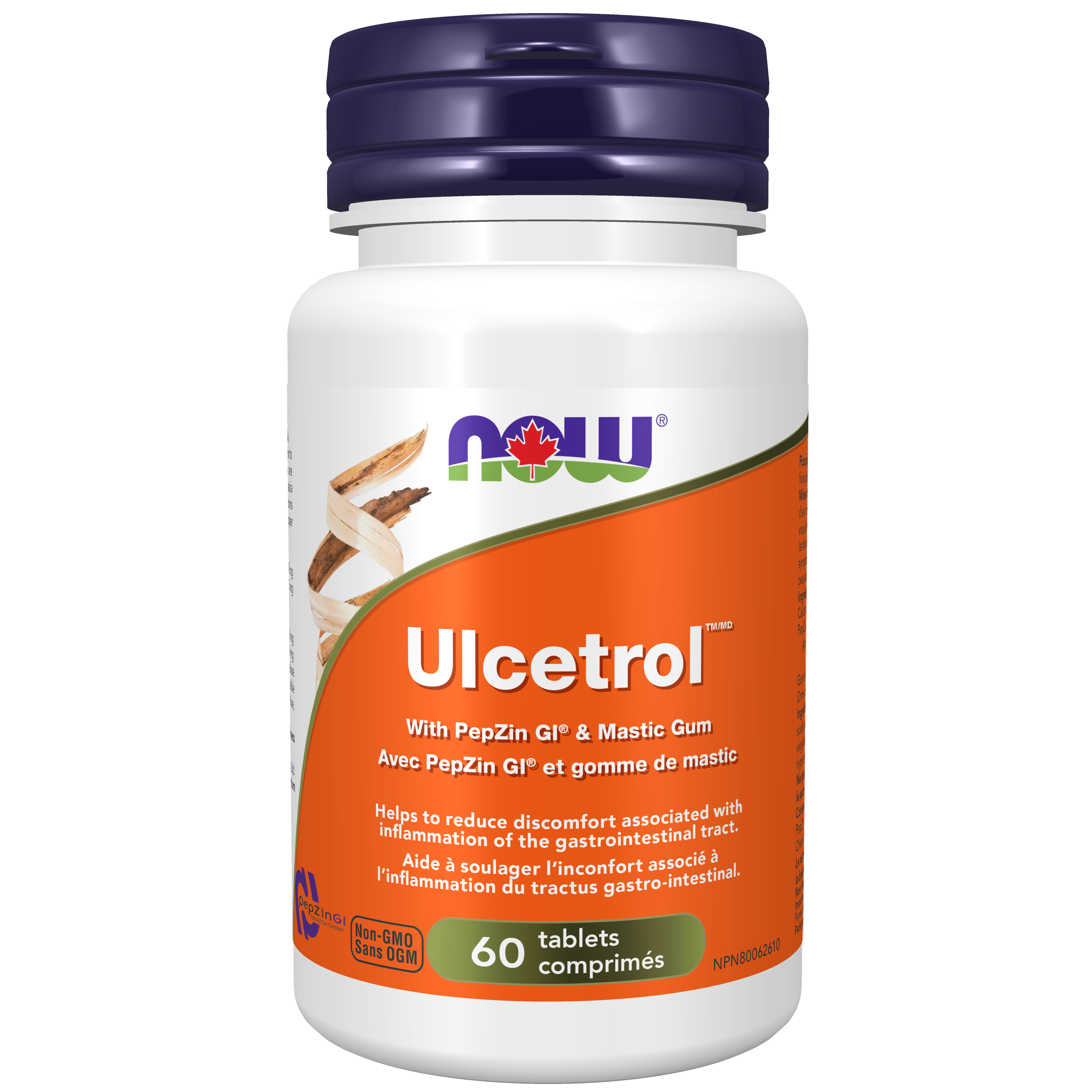 Now - Ulcetrol™ with PepZin GI® - 60 Tablets