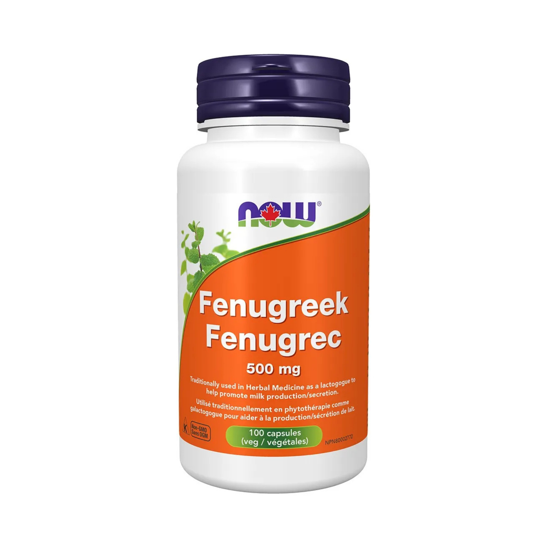Now -  Fenugreek - 500mg 100 Veg Capsules