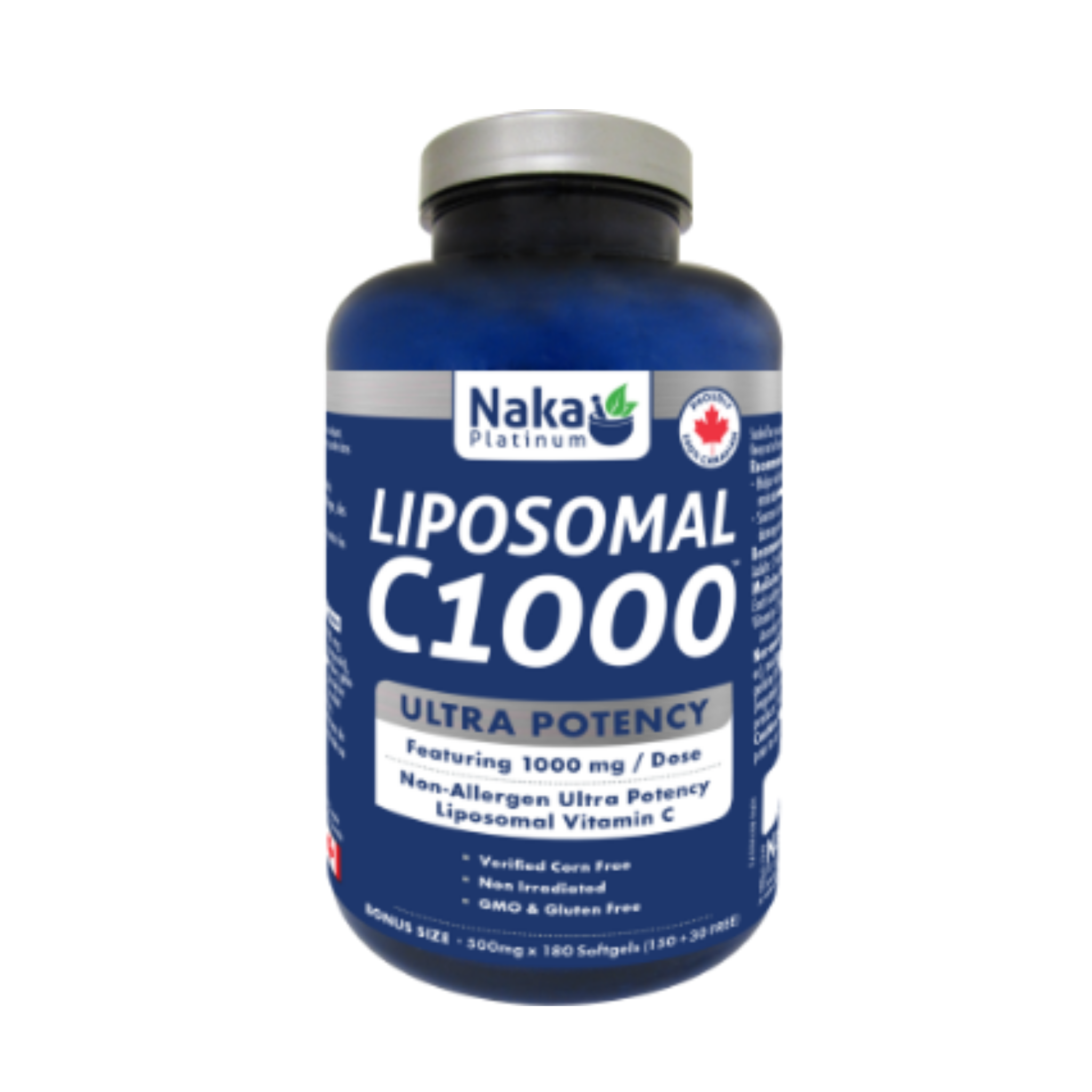 Naka - Liposomal C1000 - 180 Softgels