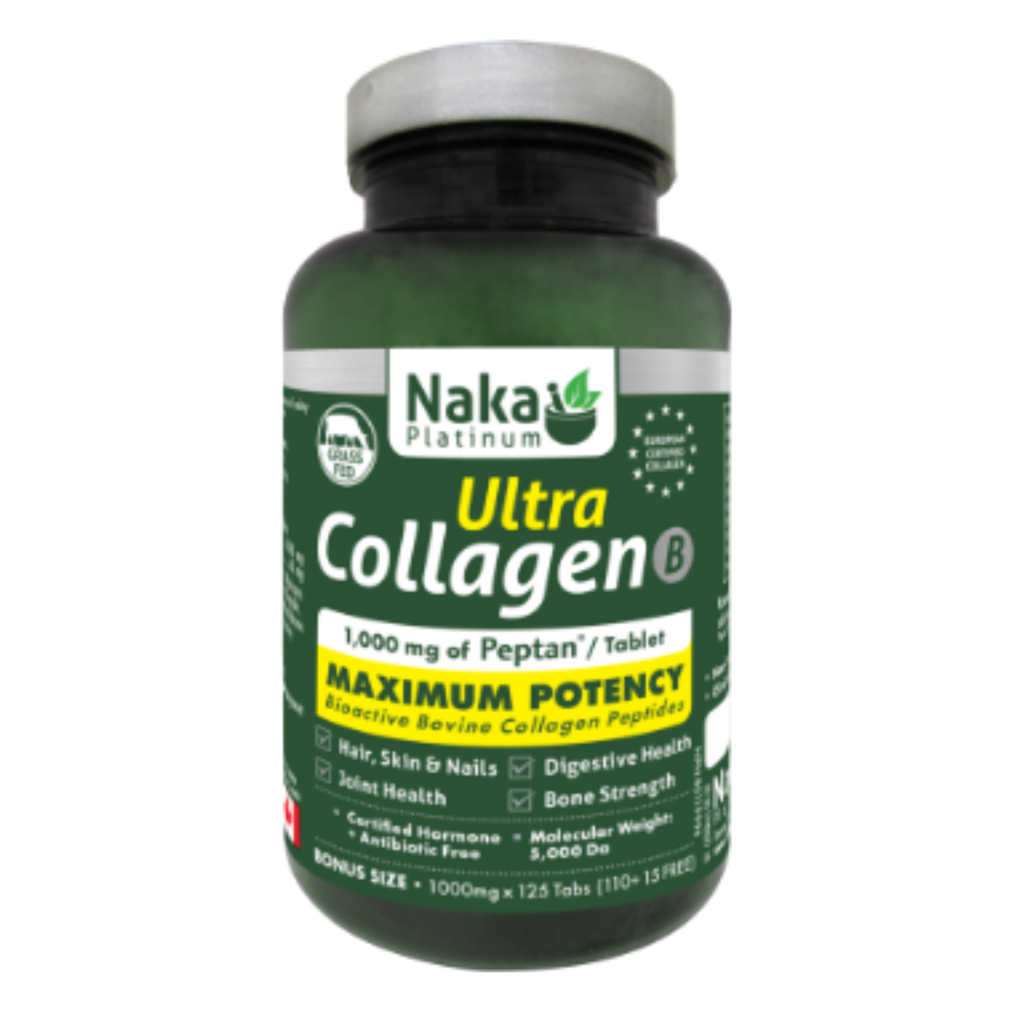 Naka - Ultra Collagen 1,000mg (Bovine) - 125 Tablets